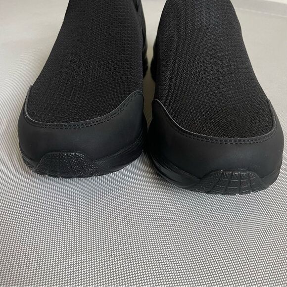 Skechers Black Swift Fit Hands Free Memory Foam Slip on Shoes Brand New Size 12 - Picture 8 of 9